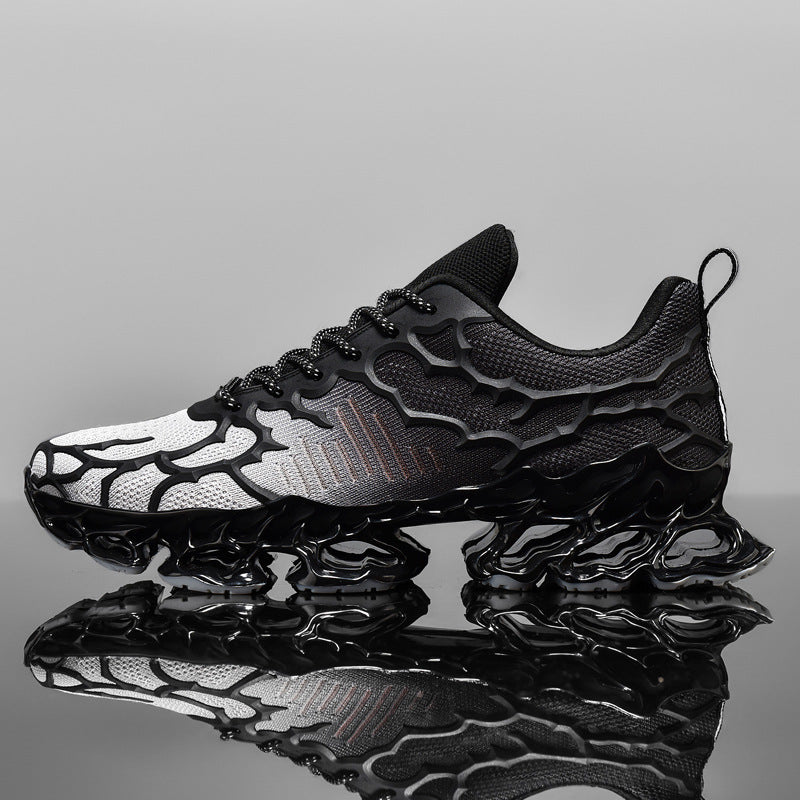 Large Size Summer New Sports Shoes Male Student Casual Shoes Breathable Clunky Sneakers Drop Plastic