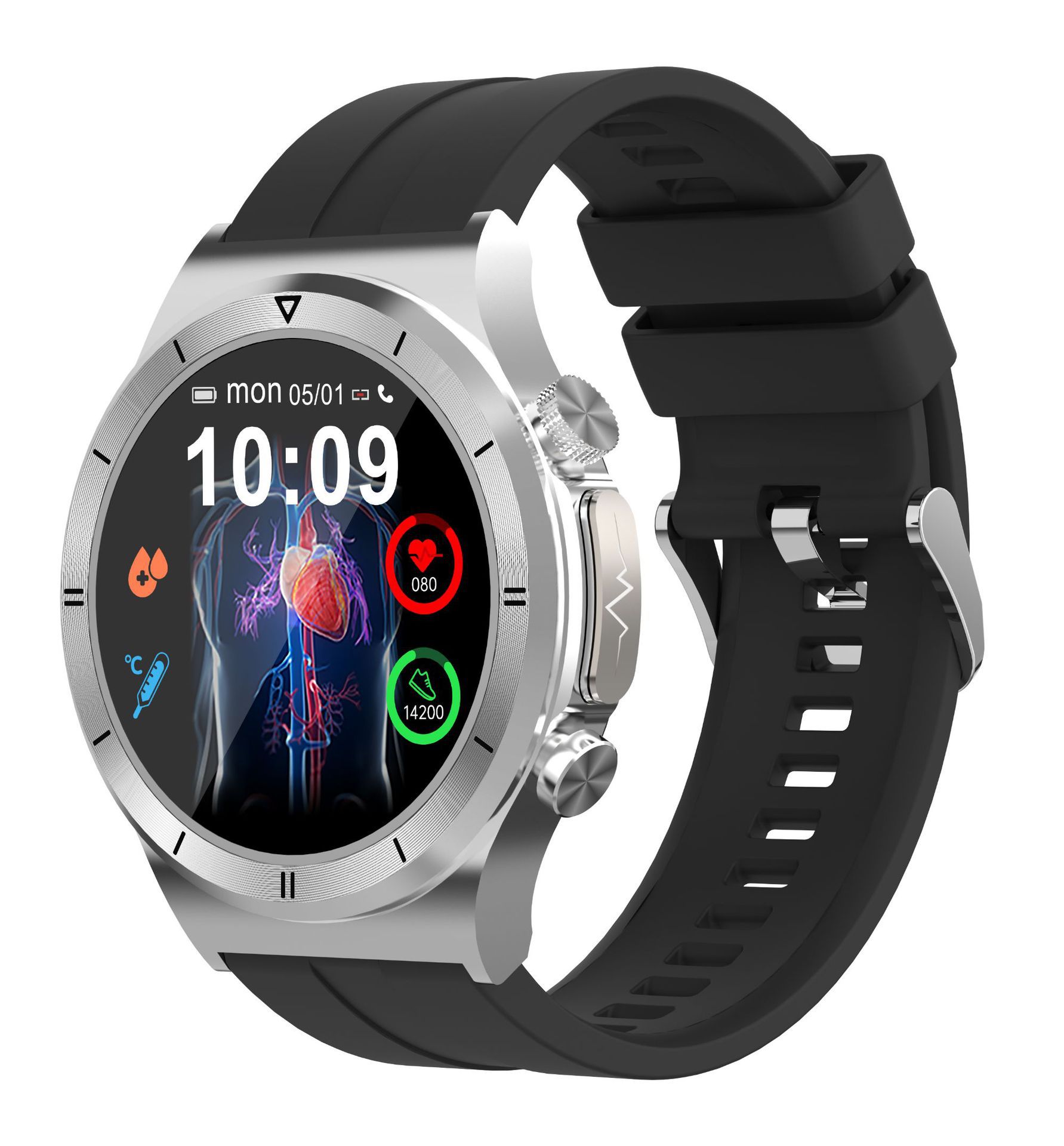 Heart Rate Blood Oxygen Smart Watch