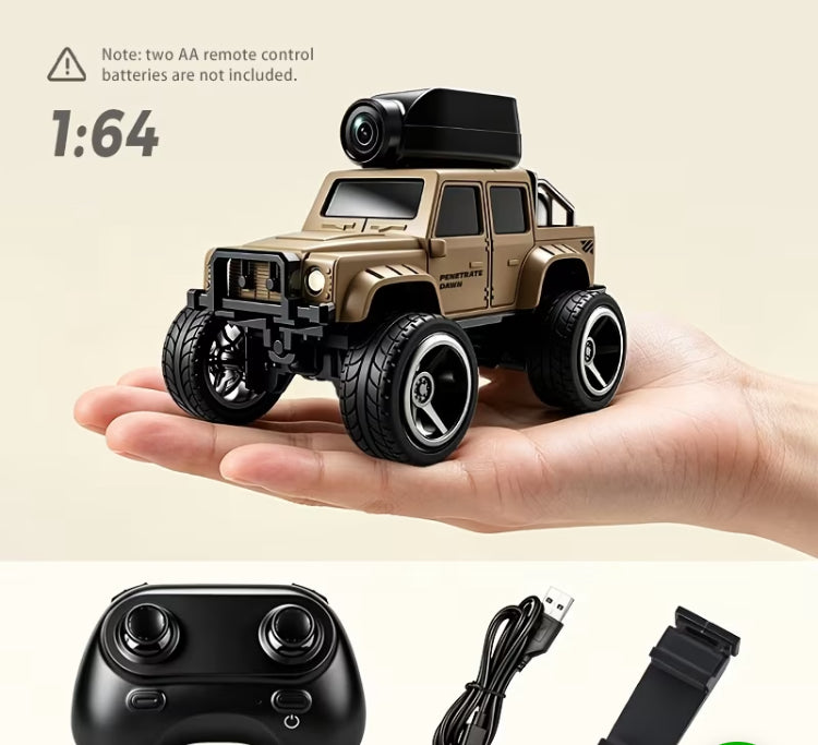 Mini Carro Espia RC C/Camara HD