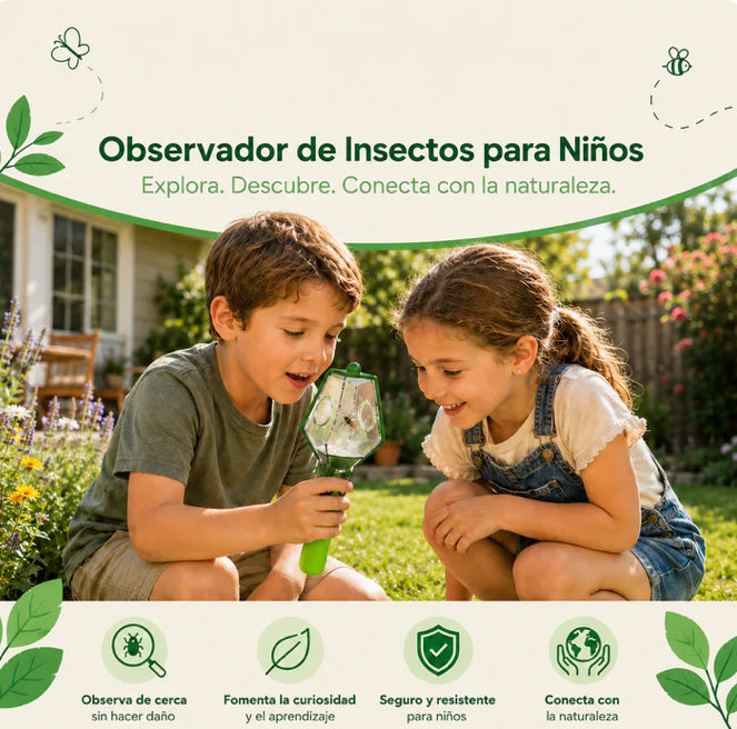 Observador de bichos p/niño