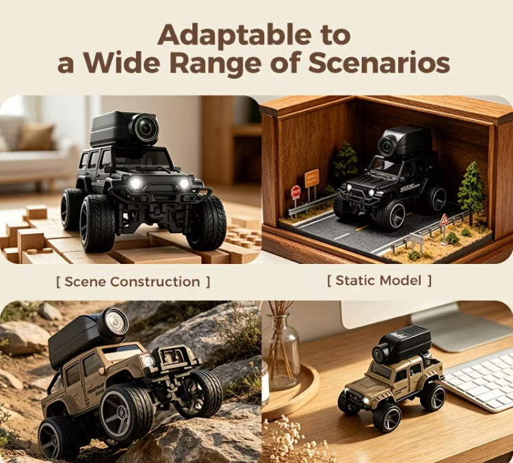 Mini Carro Espia RC C/Camara HD
