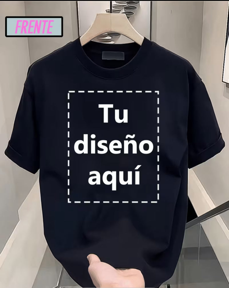 Playera hombre personalizable en tendencia