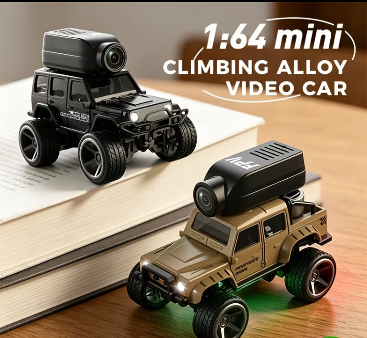 Mini Carro Espia RC C/Camara HD